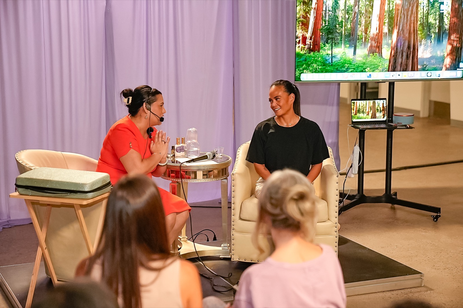 The fireside chat
