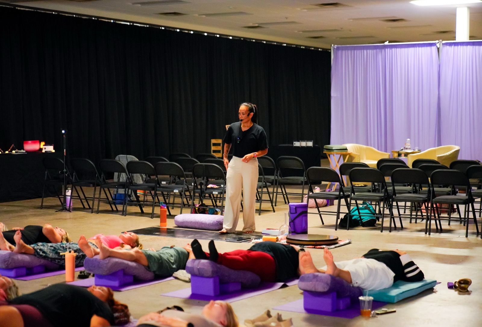 Guiding the nervous-system session