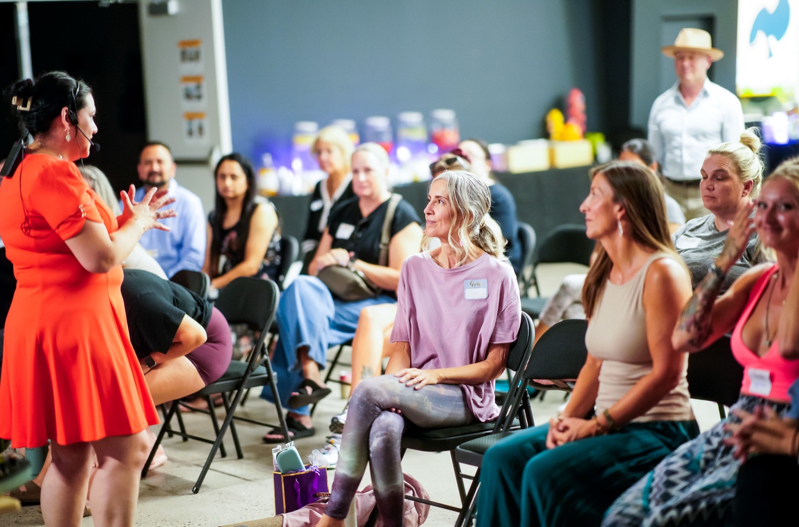 An engaged audience